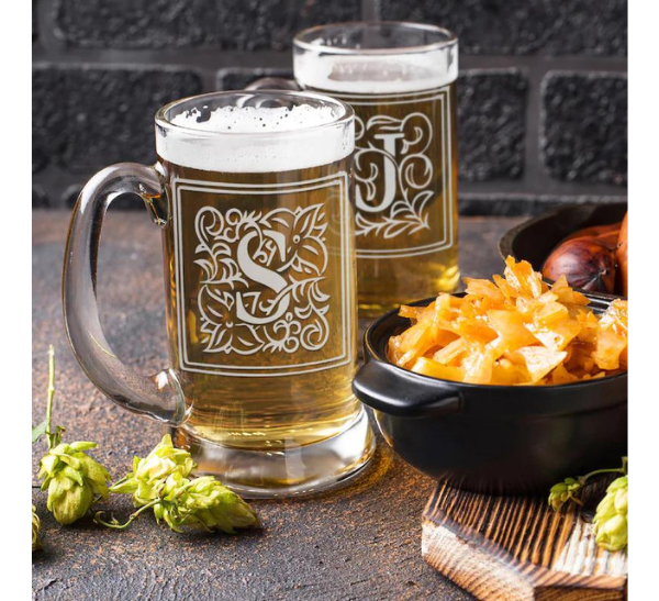 (GLB) Party Fun Beer Mugs/Glasses w/ FREE Personalization
