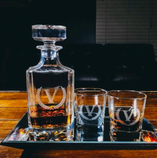 Personalized Whiskey Decanters