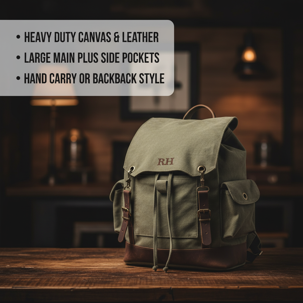 Fast Track Canvas Rucksack