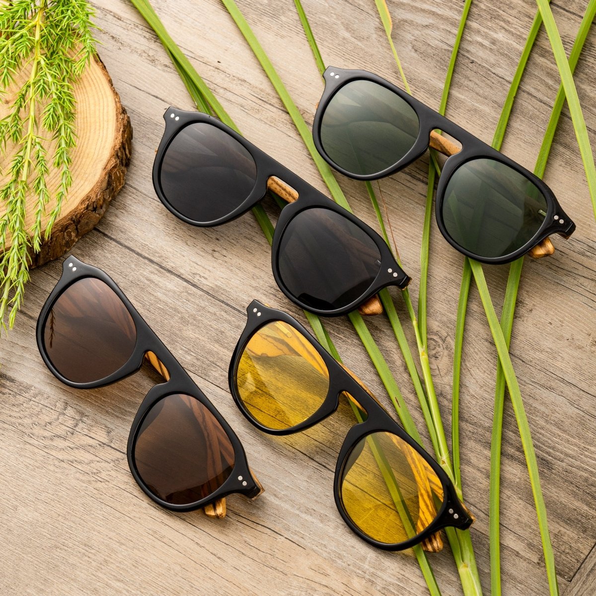 Unique Personalized Driftwood Defenders Customized Sunglasses Gifts for Men by Groovy Guy