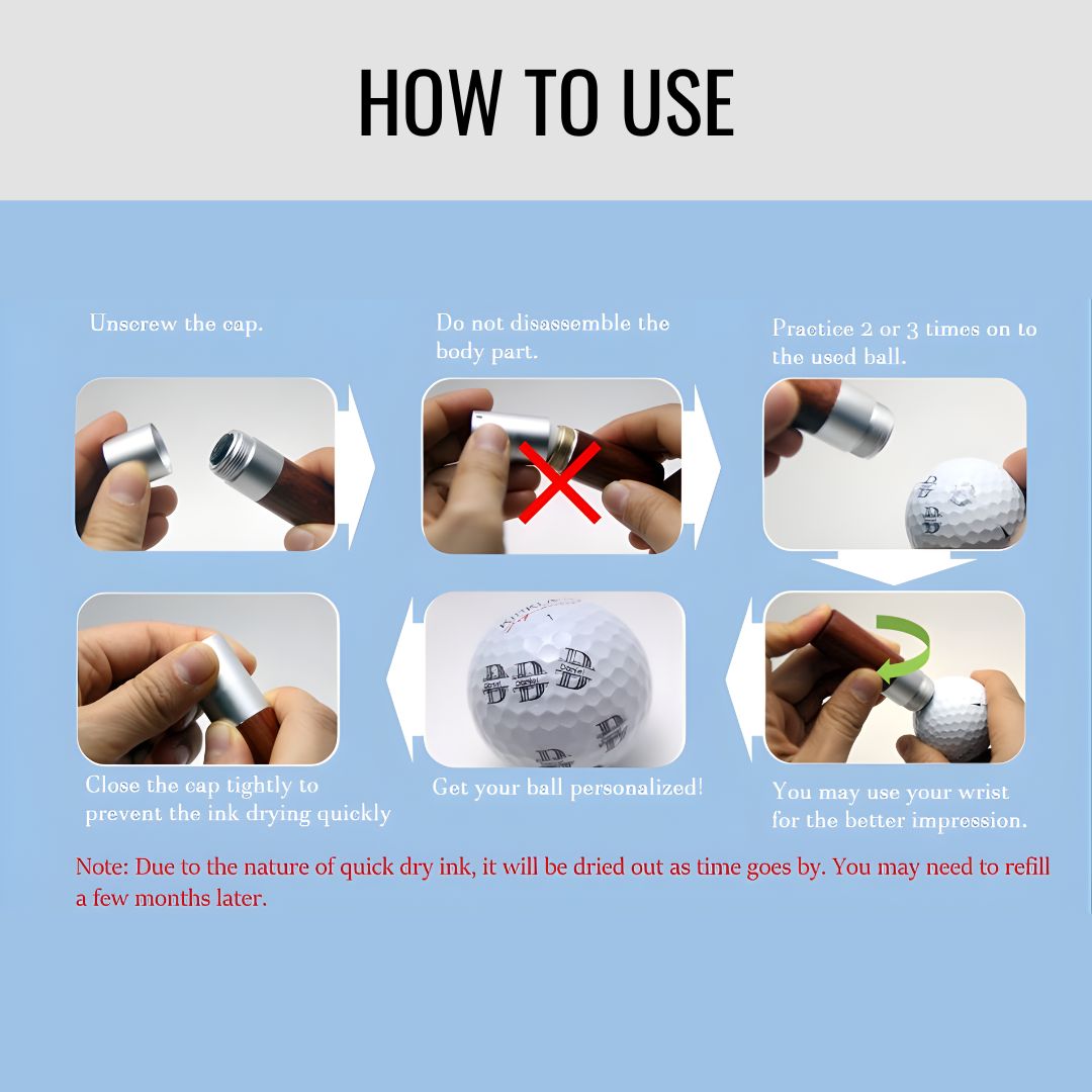 Fairway Fun Ball Stamp Set