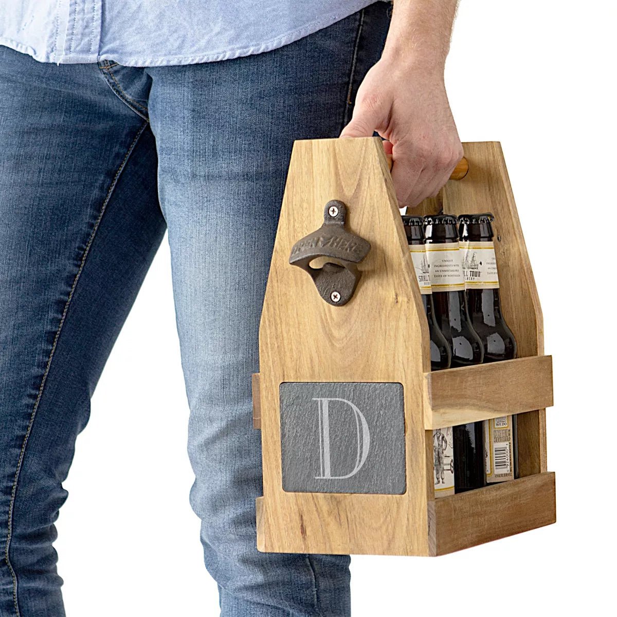 Unique Personalized Brew Bearer Customized Bottle Openers Gifts for Men by Groovy Guy