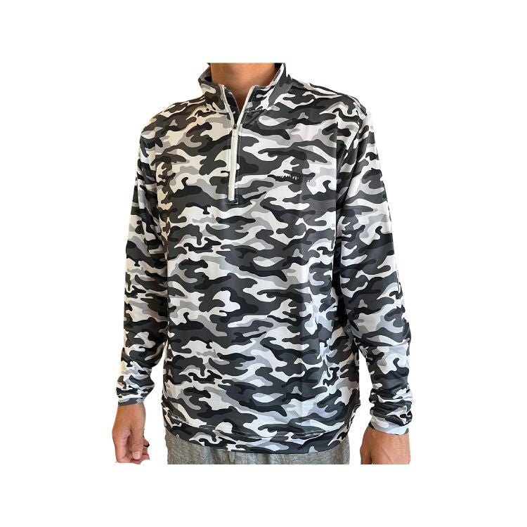 Unique Personalized Camo Quarter Zip Customized Gifts for Men by Groovy Guy