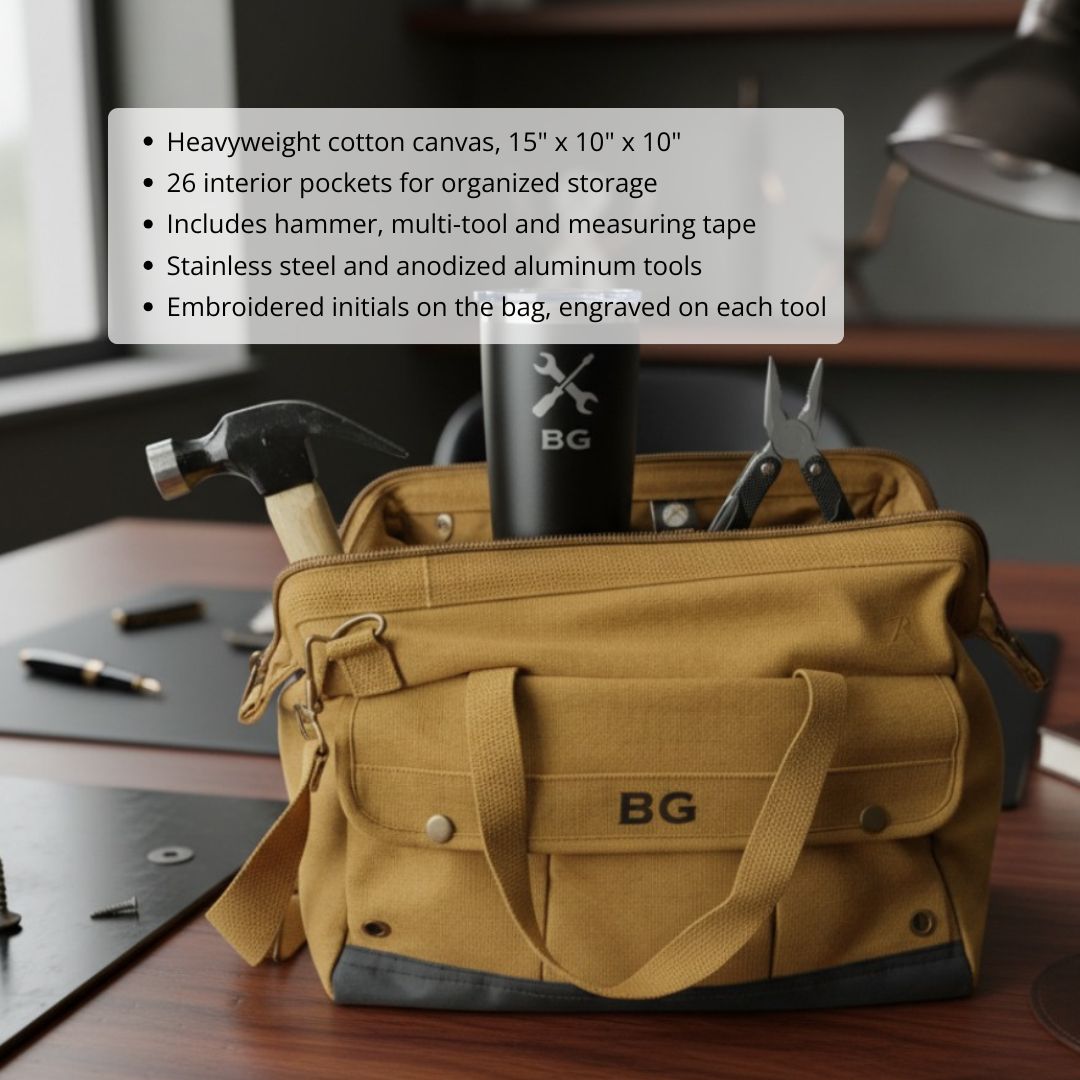 Personalized Tool Bag Set