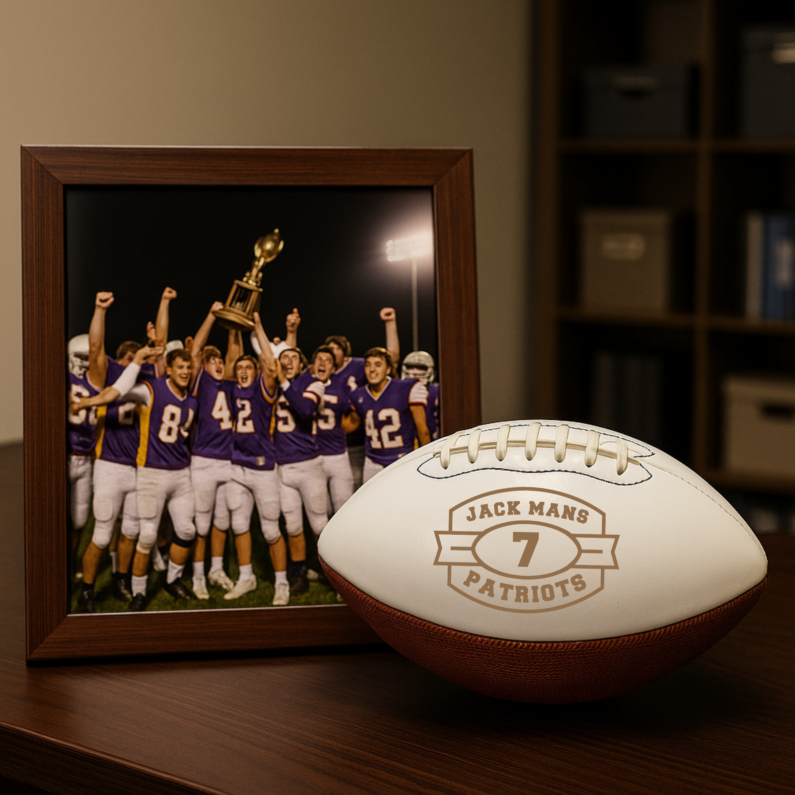 Custom Keepsake Football