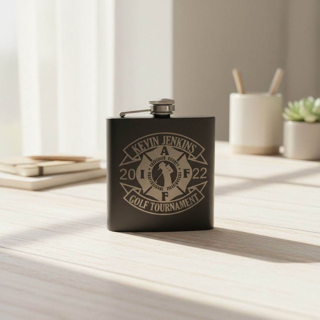 Customizable Golf Bag Flask