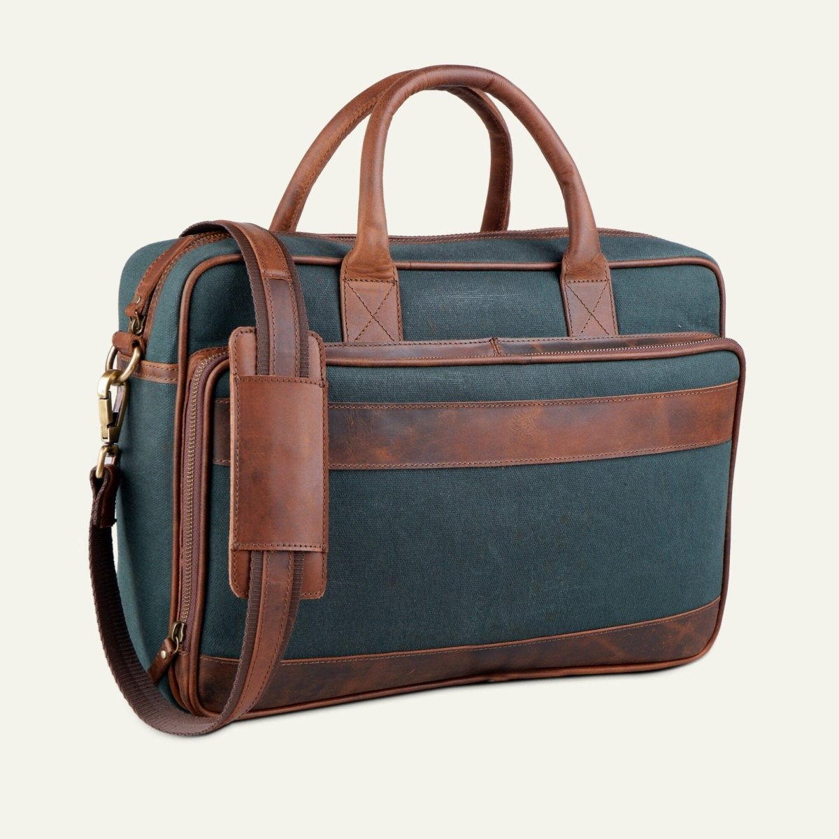 Unique Personalized Air Boss Canvas Customized Briefcases Gifts for Men by Groovy Guy