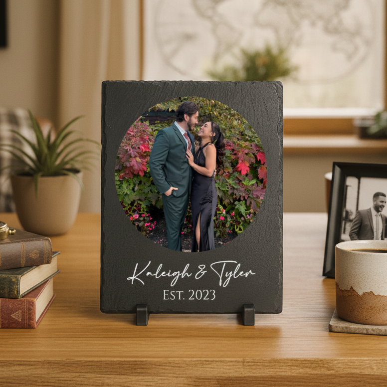 Endless Bond Personalized Photo Slate