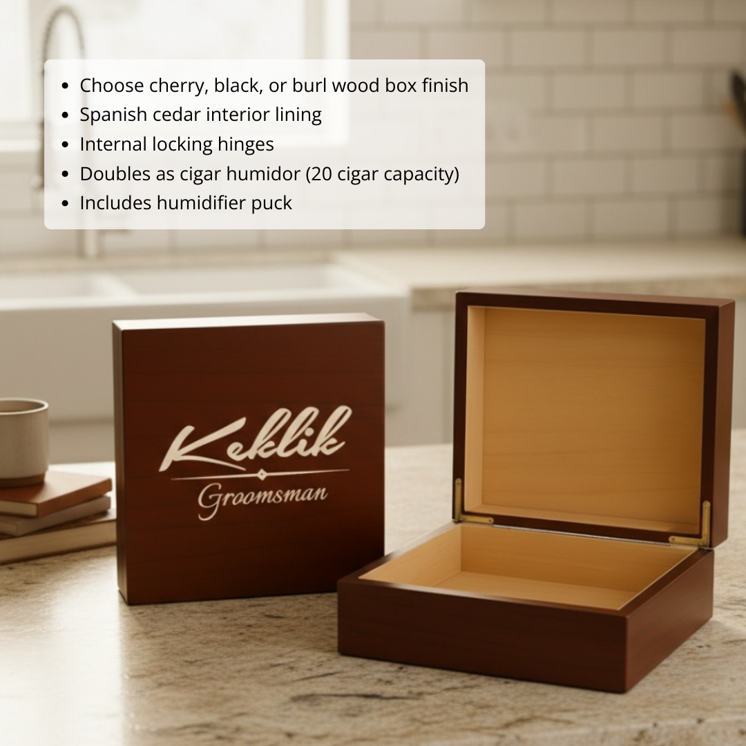 TerManator Groomsmen Gift Box