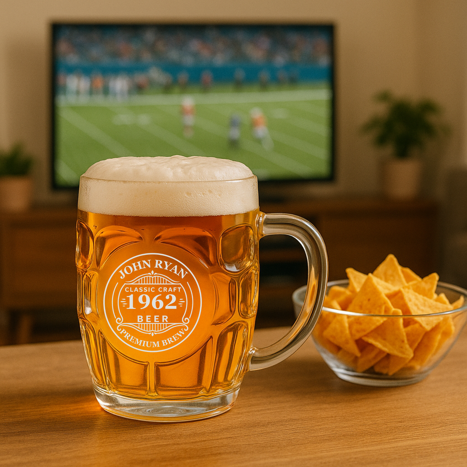 Personalized 20oz Birthday Beer Mug