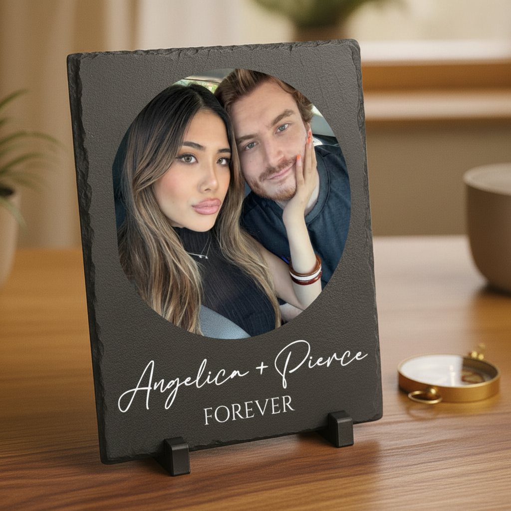 Endless Bond Personalized Photo Slate