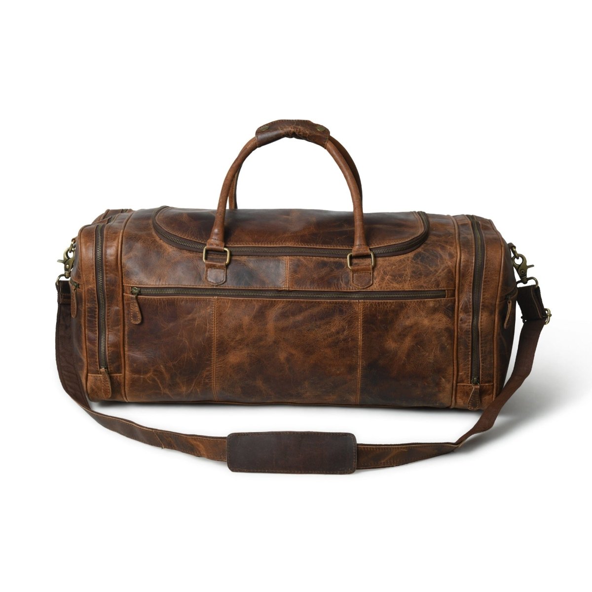Unique Personalized Cohen Buffalo Weekender Duffle Customized Duffel Bags Gifts for Men by Groovy Guy