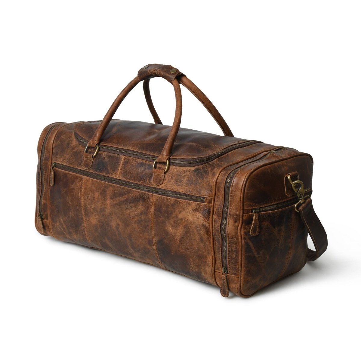 Unique Personalized Cohen Buffalo Weekender Duffle Customized Duffel Bags Gifts for Men by Groovy Guy