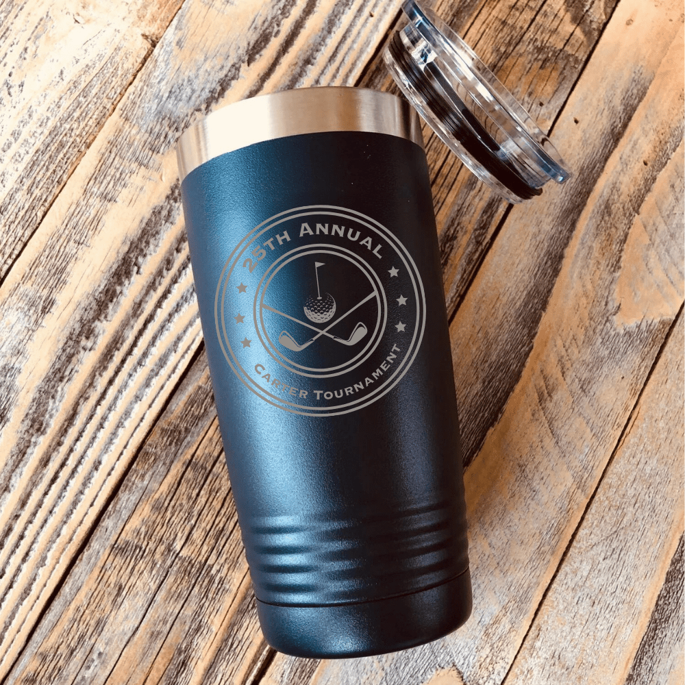 Unique Personalized Golf Tournament Tumbler Customized Golf Outing Gifts for Men by Groovy Guy