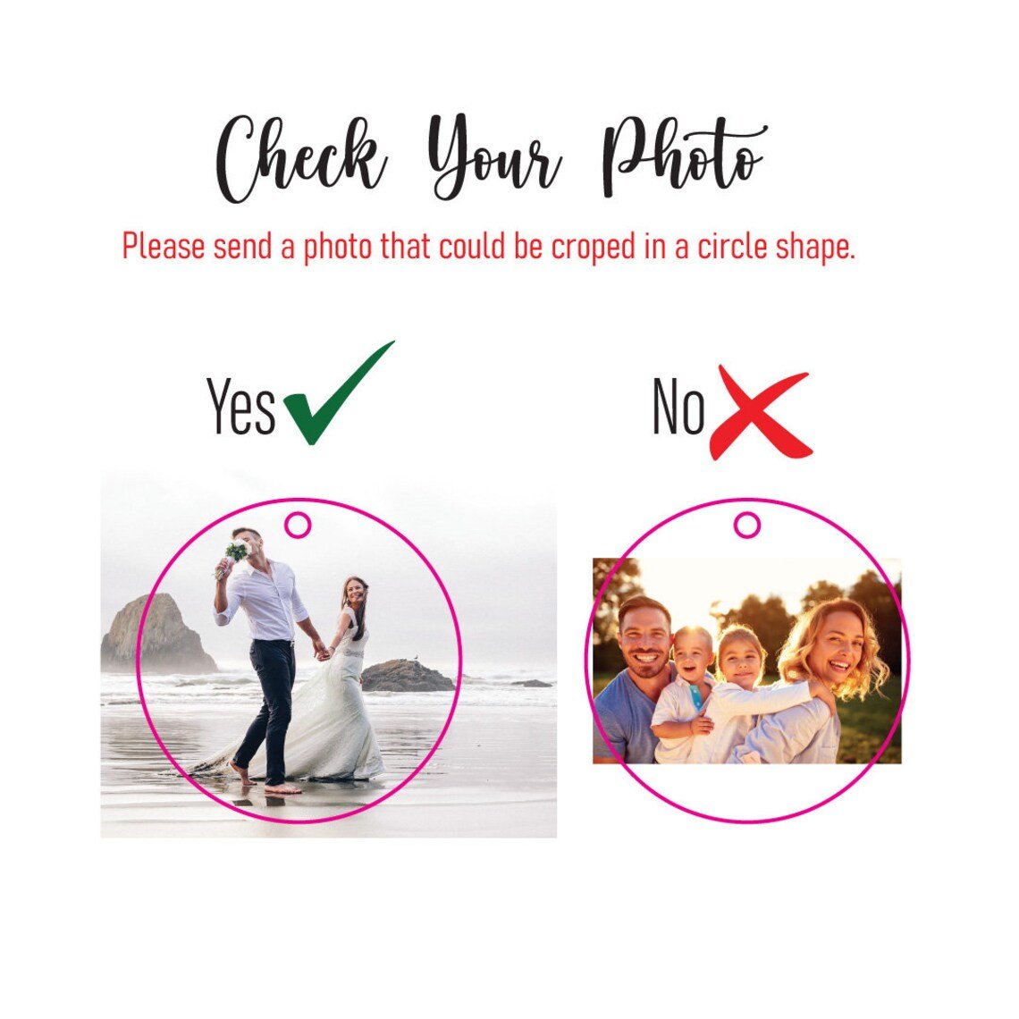 Unique Personalized Custom Photo Ornament Customized Holiday Ornaments Gifts for Men by Groovy Guy