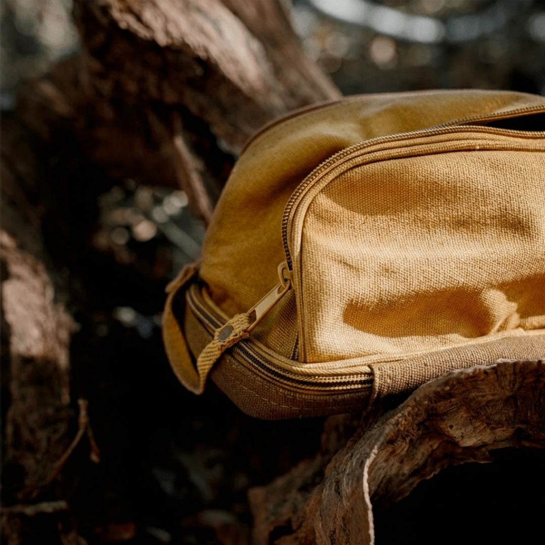 Personalized Canvas Travel Toiletry Bag