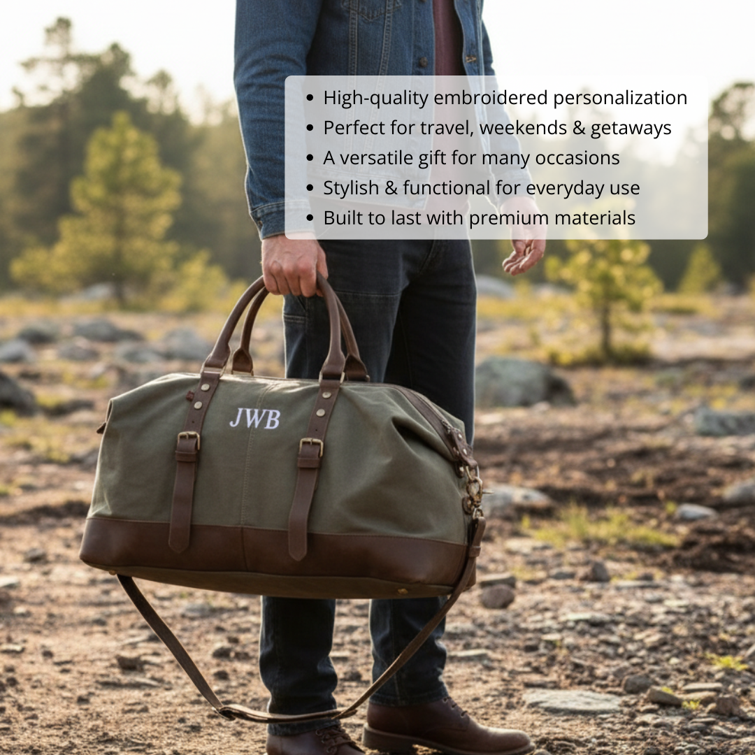 Workhorse Personalized Weekender Bag