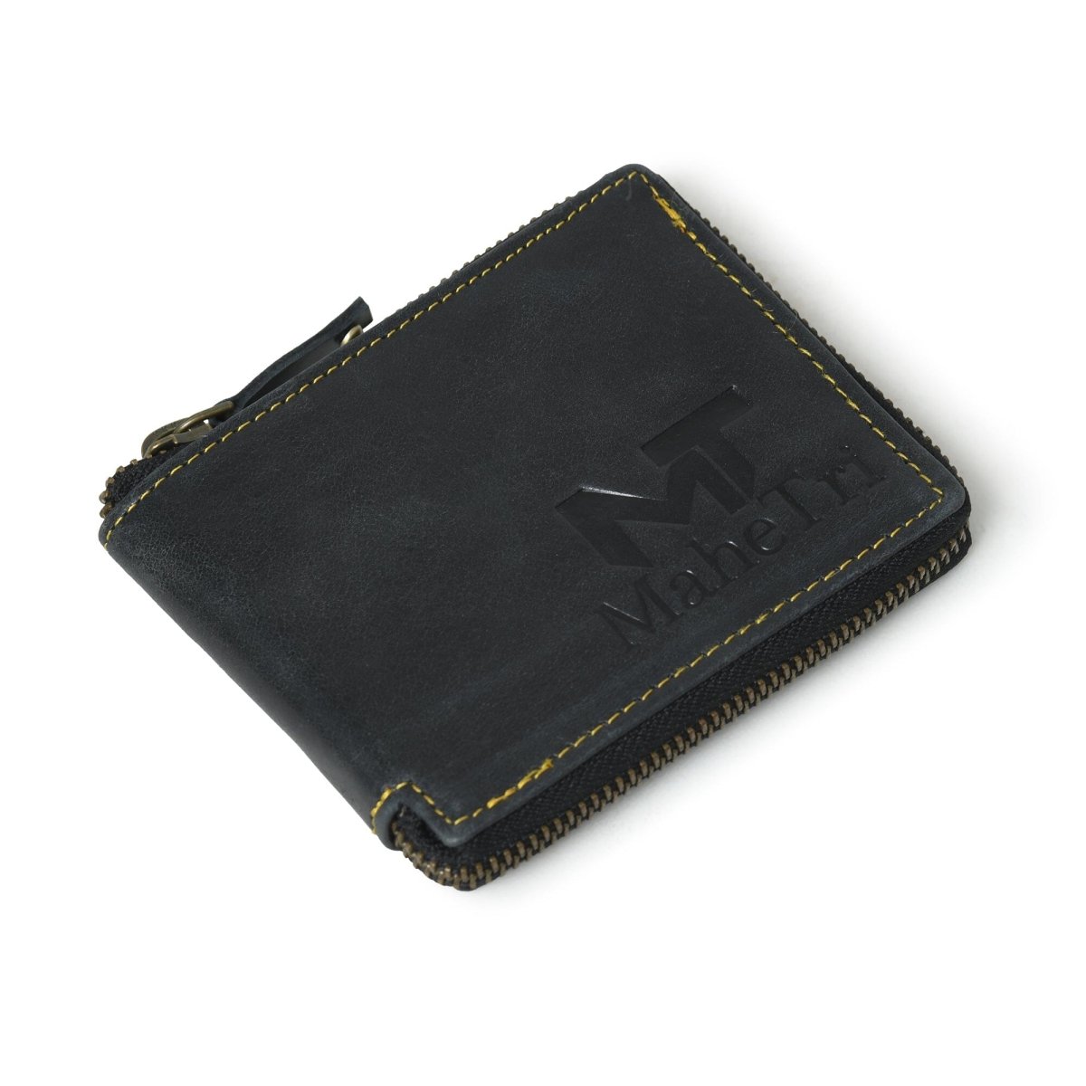 Unique Personalized Adams Bi - Fold Wallet - Black Customized Wallets Gifts for Men by Groovy Guy