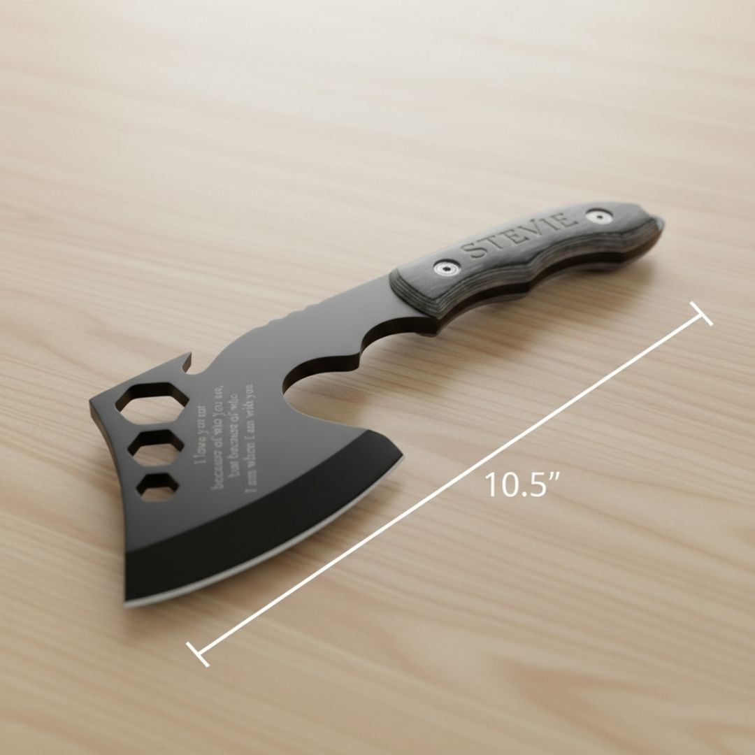 Sentimental Engraved Axe of Love