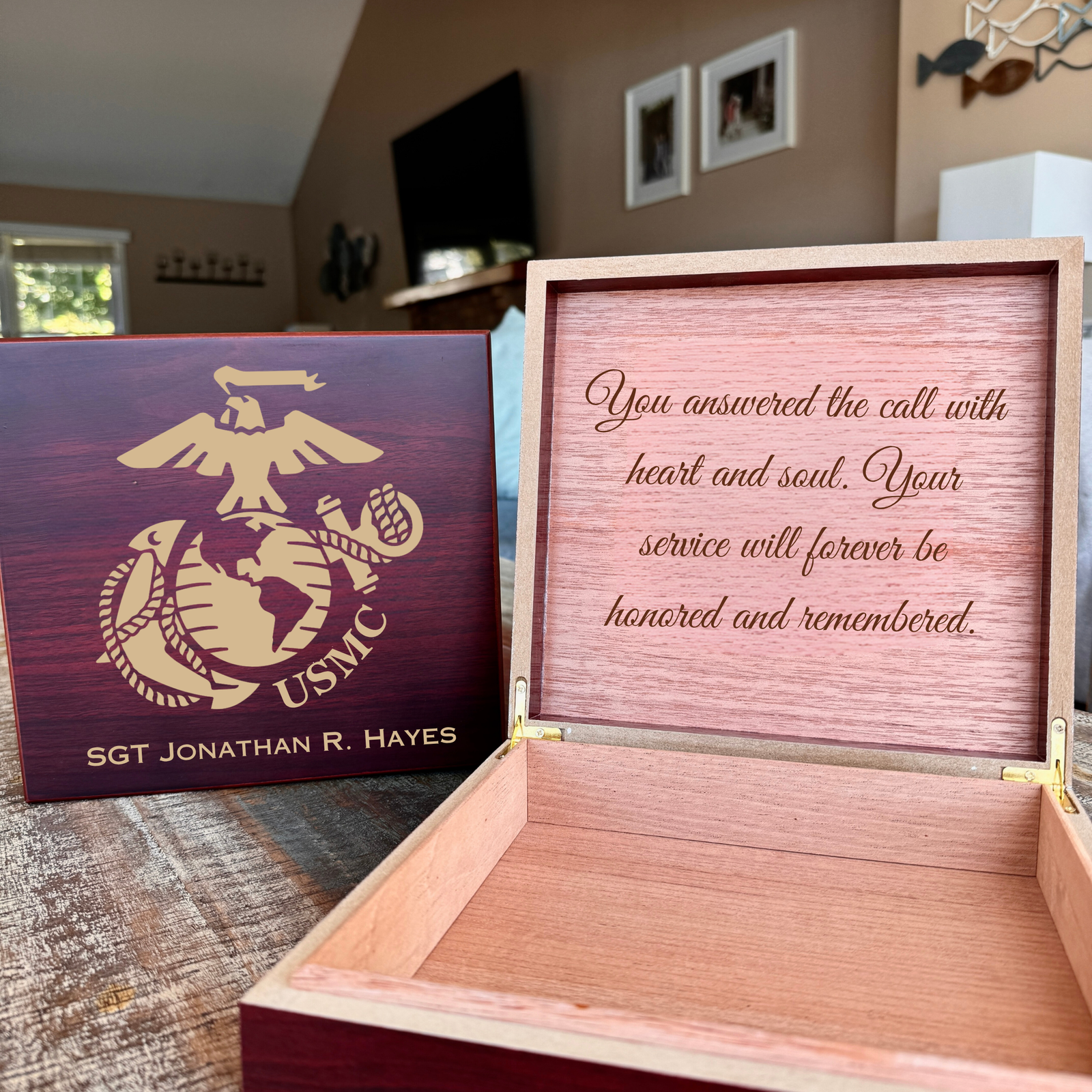 Marine Keepsake Box