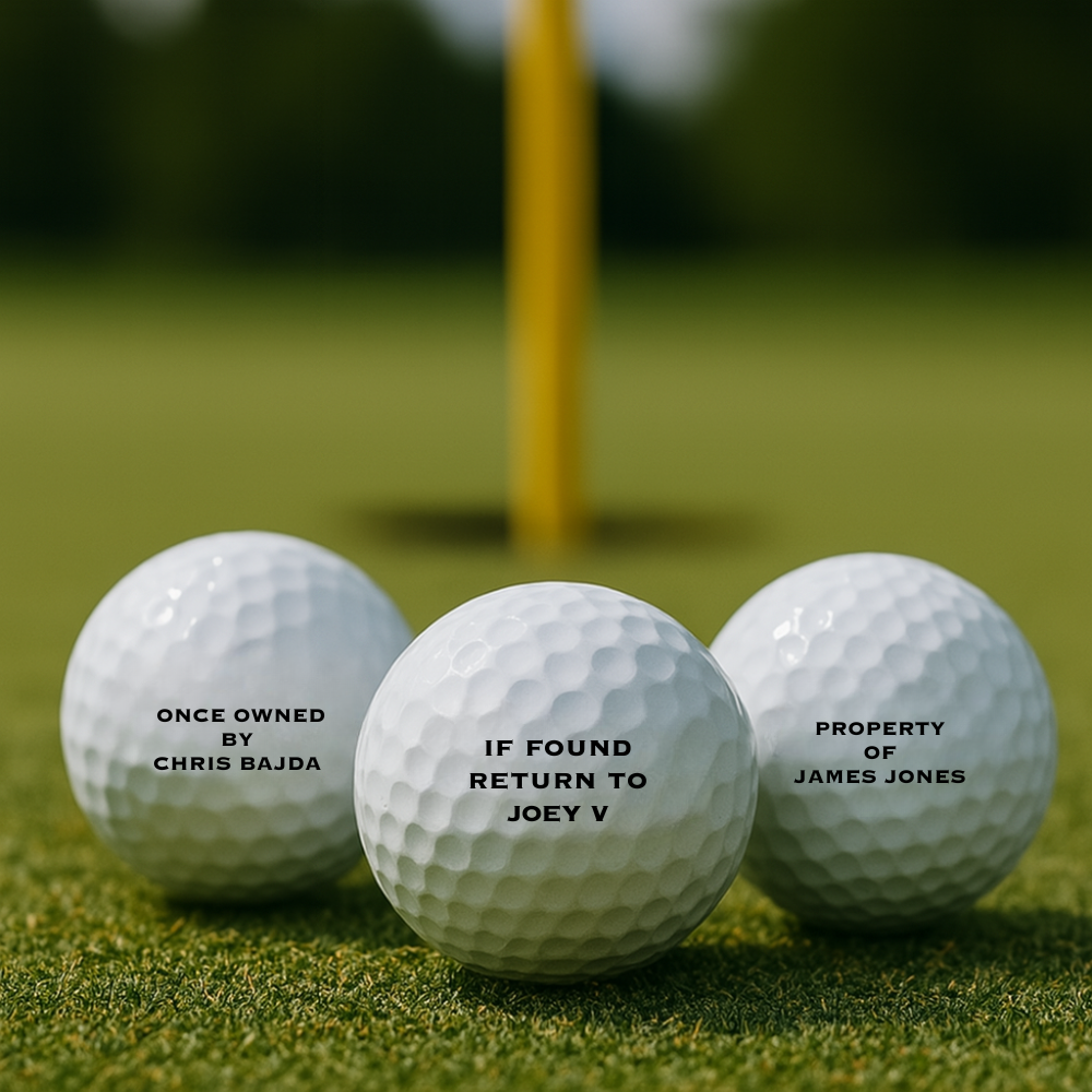 Funny Golf Balls