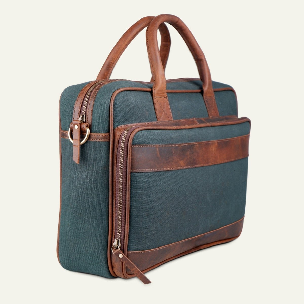 Unique Personalized Air Boss Canvas Customized Briefcases Gifts for Men by Groovy Guy