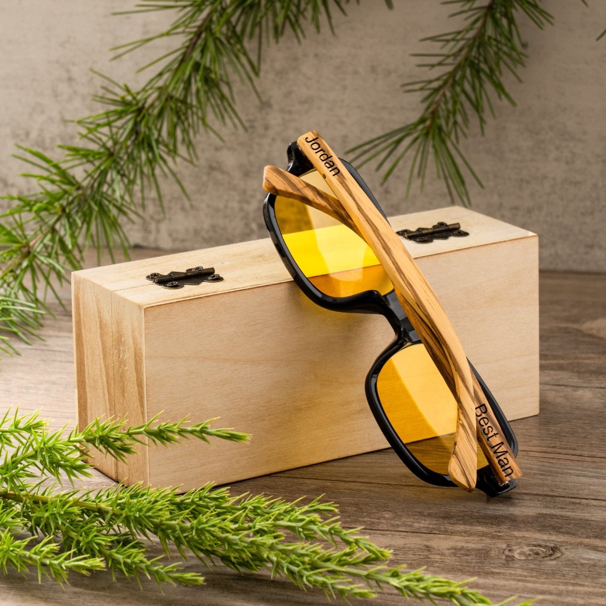 Unique Personalized Ray - Blockers Customized Sunglasses Gifts for Men by Groovy Guy