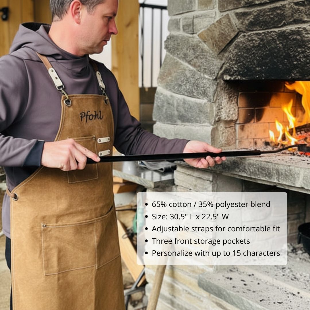 Personalized Men's Custom BBQ Apron