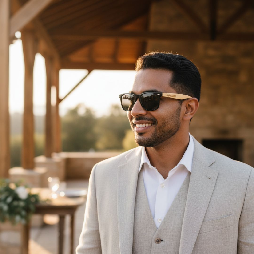 Custom Wedding Role Sunglasses