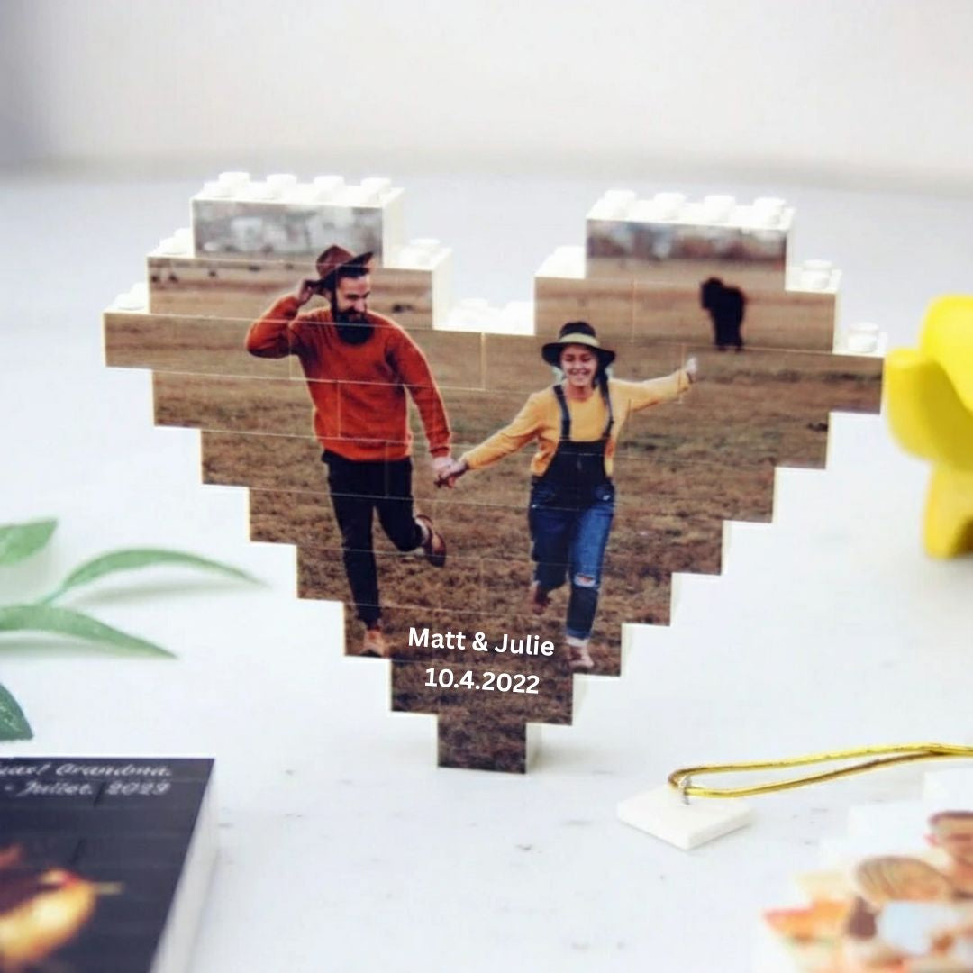 Personalized Built-In Love Photo Ornament