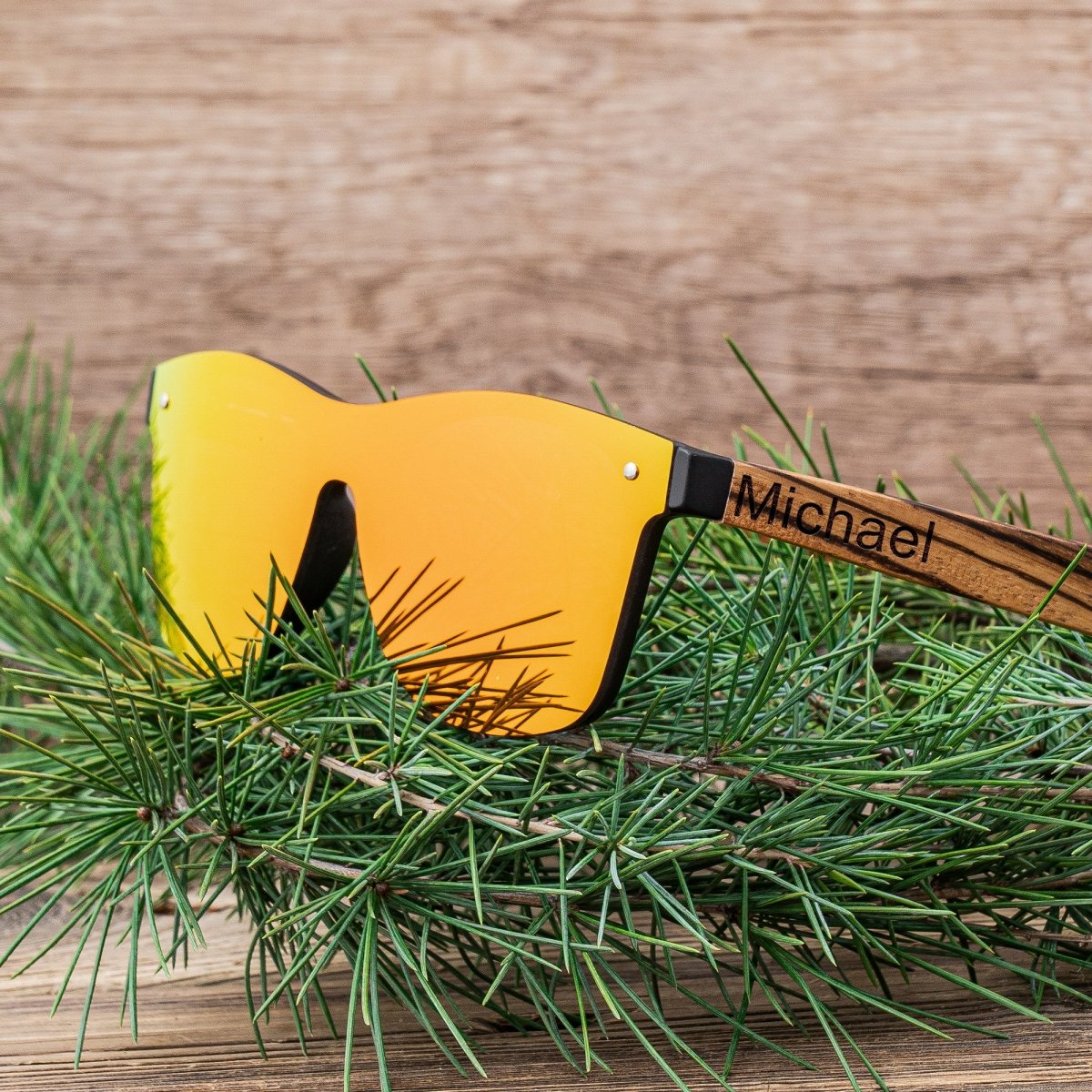 Unique Personalized UV Visors Customized Sunglasses Gifts for Men by Groovy Guy