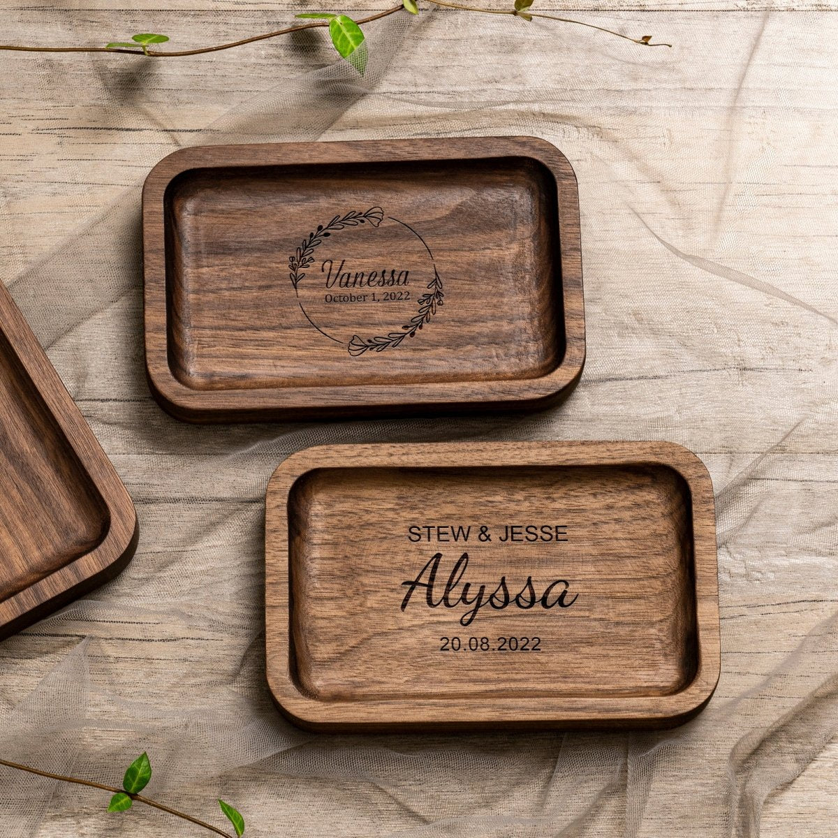 Unique Personalized Forever Valet Tray Customized Valet Tray Gifts for Men by Groovy Guy