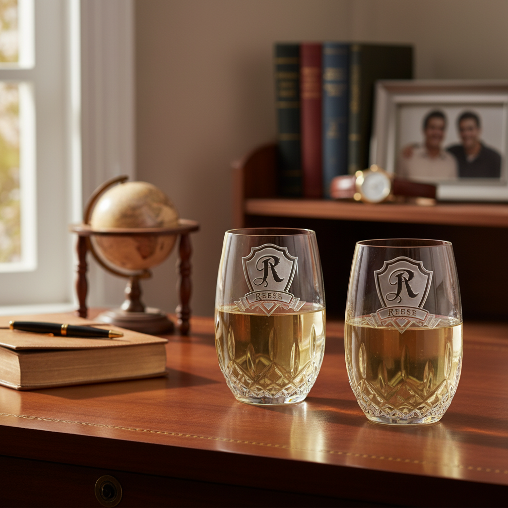 Waterford Crest Crystal Wine Glass Set