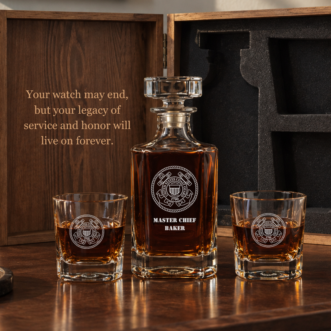 Semper Paratus Decanter Set