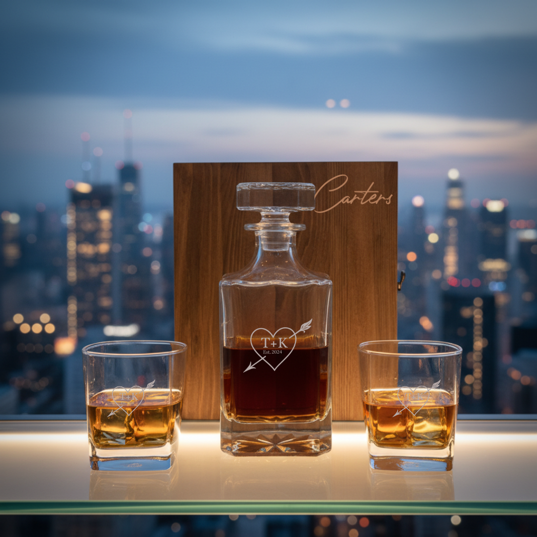 Forever Yours Decanter Set