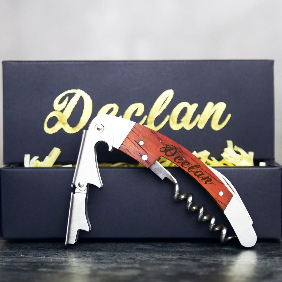 Unique Personalized Toasty Token Tool Customized wine Gifts for Men by Groovy Guy