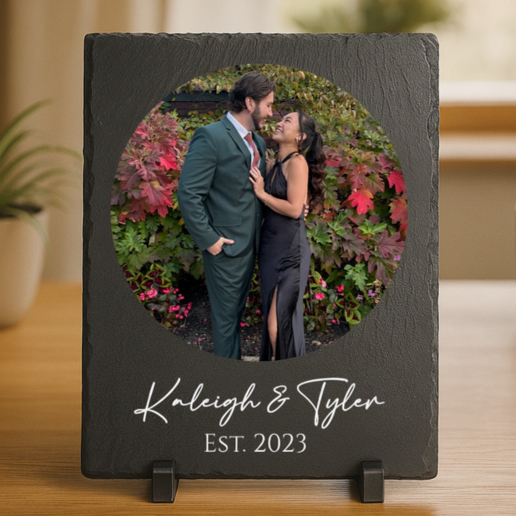 Endless Bond Personalized Photo Slate