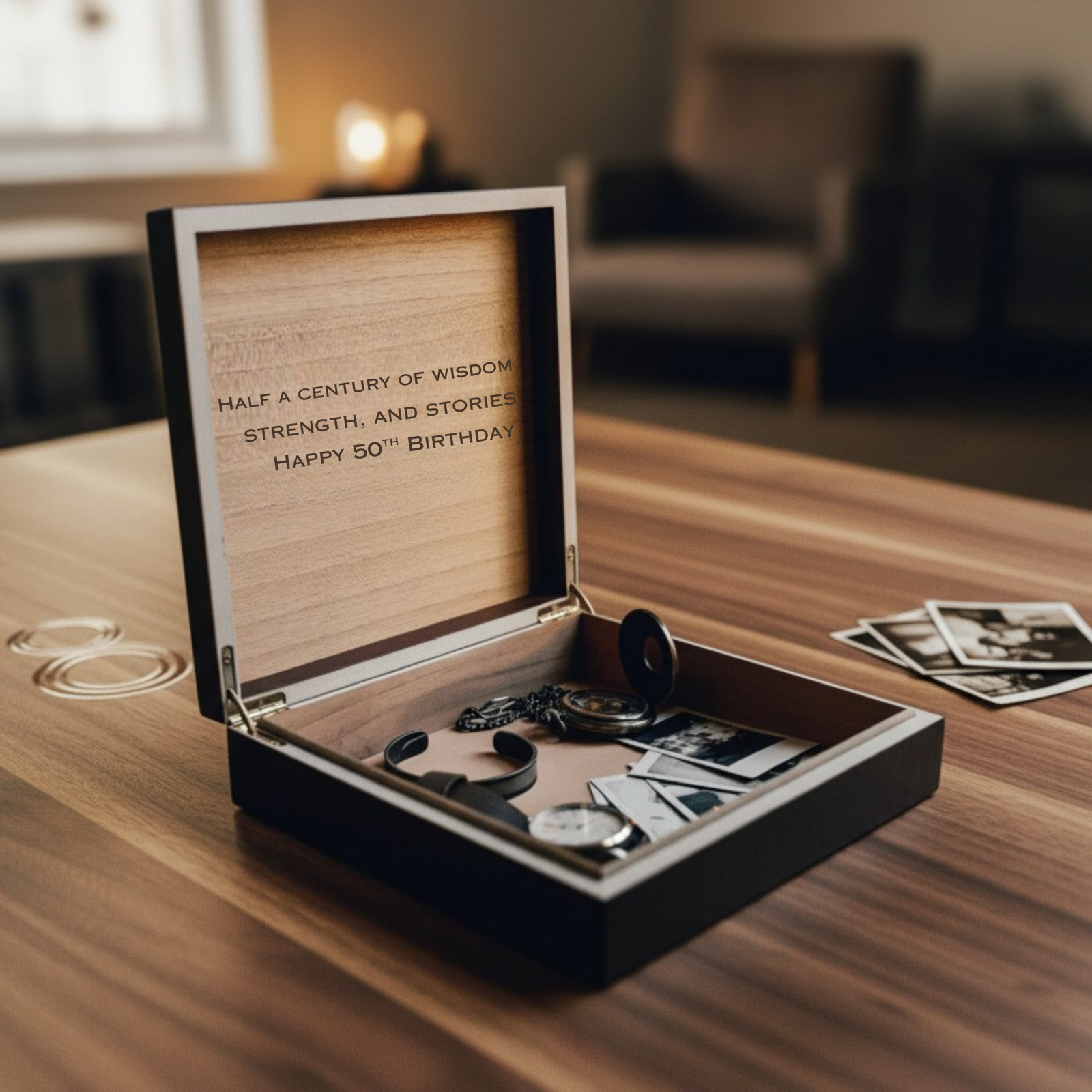 50th Birthday Keepsake Box