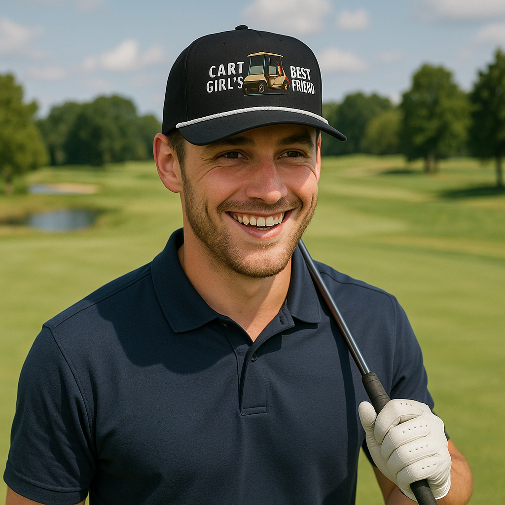 Cart Girl’s Best Friend Funny Golf Hat