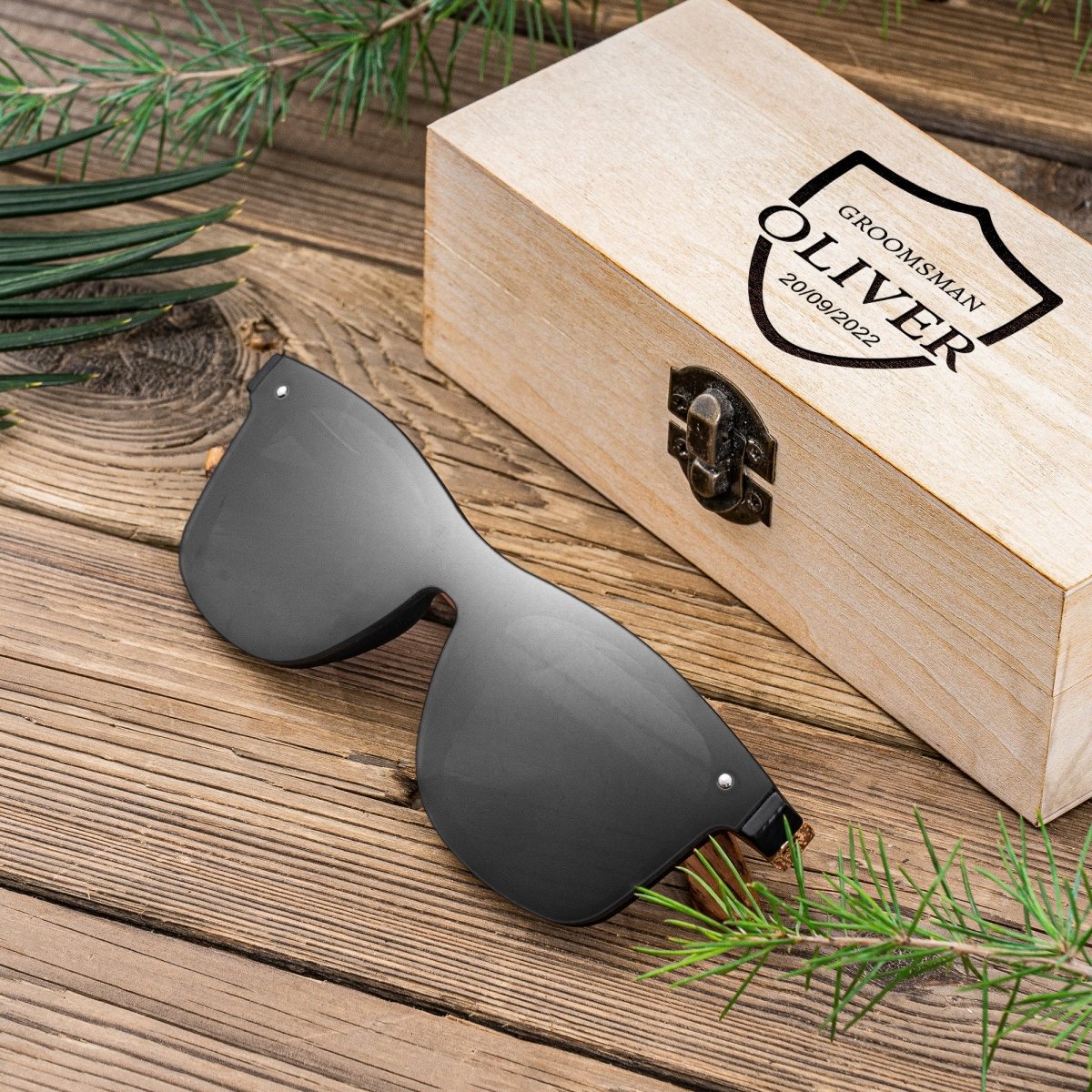 Unique Personalized UV Visors Customized Sunglasses Gifts for Men by Groovy Guy