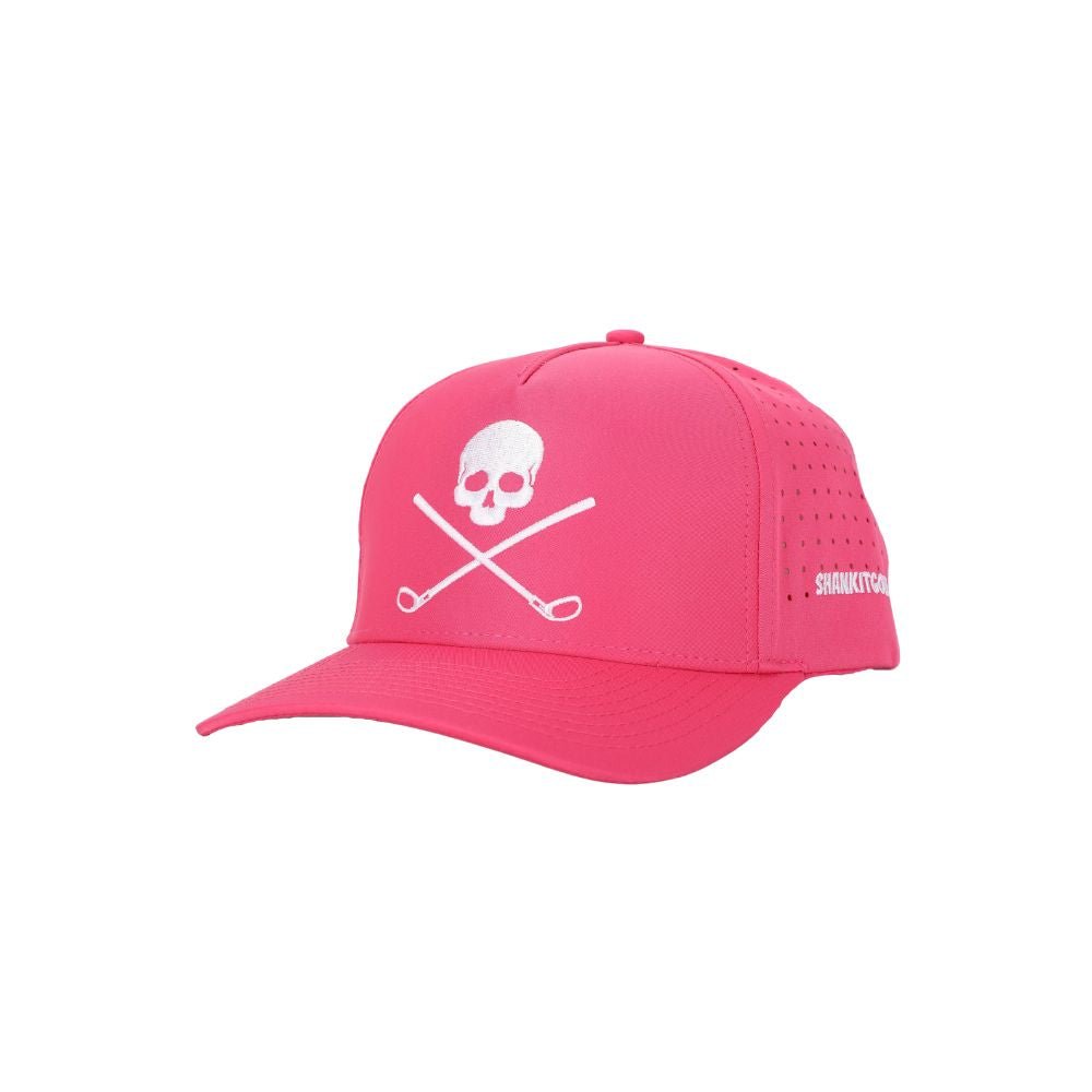 Unique Personalized Pink Skull Golf Hat Customized Gifts for Men by Groovy Guy