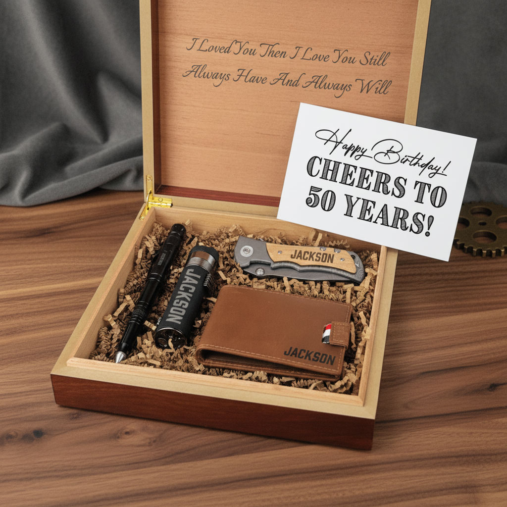 Milestone 50th Birthday Gift Set
