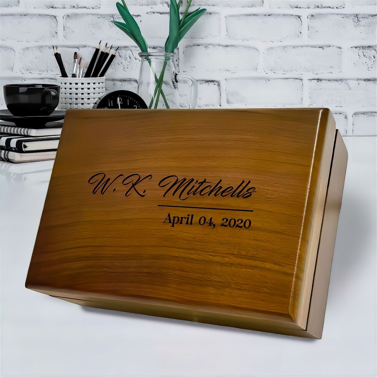 Unique Personalized Personalized Memory Box Customized Box Gifts for Men by Groovy Guy