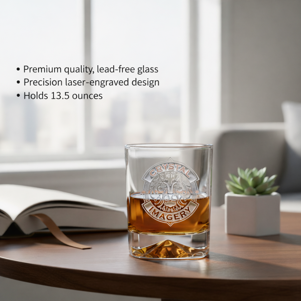 Custom Logo Whiskey Glass