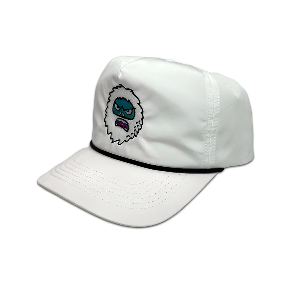 Unique Personalized Snowman White Rope Hat Customized Hat Gifts for Men by Groovy Guy