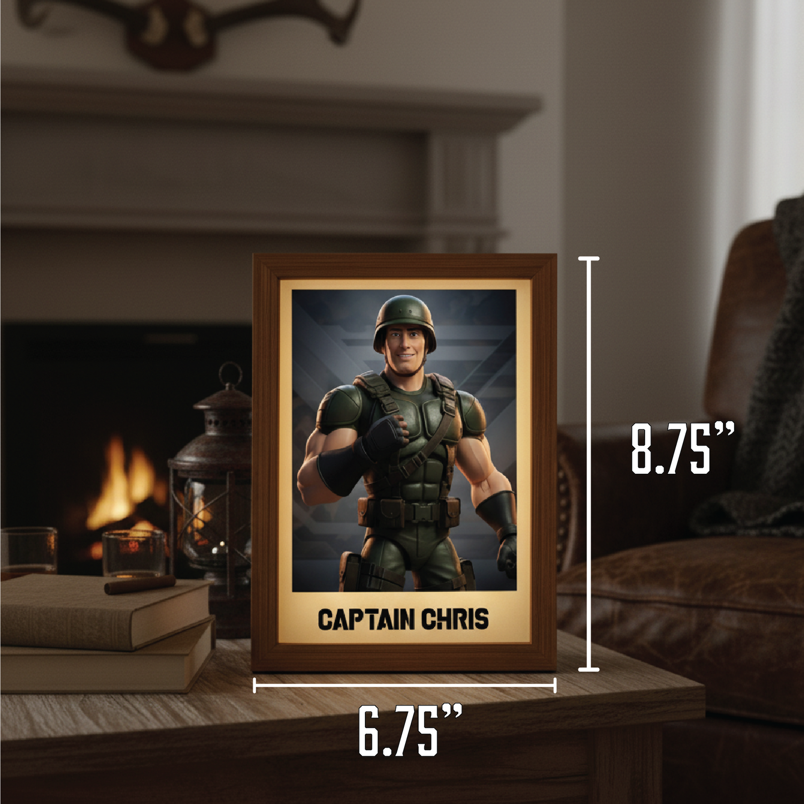 GI BRO - Personalized Action Hero Portrait