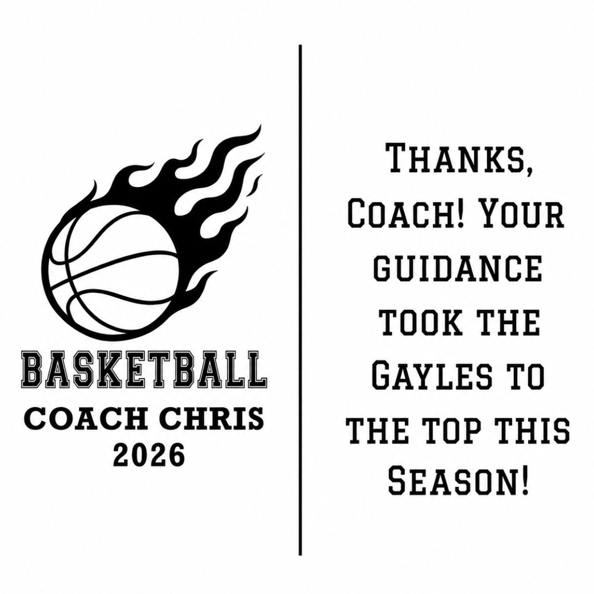 Unique Personalized Basketball Coach Decanter Customized basketball Whiskey Glasses Gifts for Men by Groovy Guy