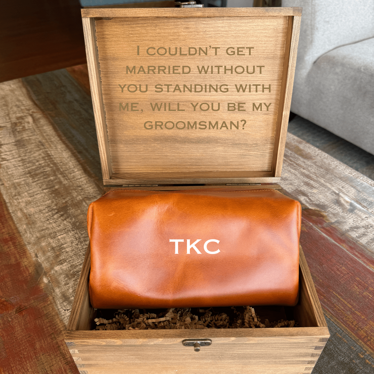 Unique Personalized Nomad's Companion Customized Man Bags Gifts for Men by Groovy Guy
