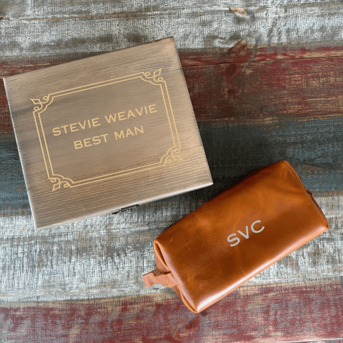 Unique Personalized Nomad's Companion Customized Man Bags Gifts for Men by Groovy Guy