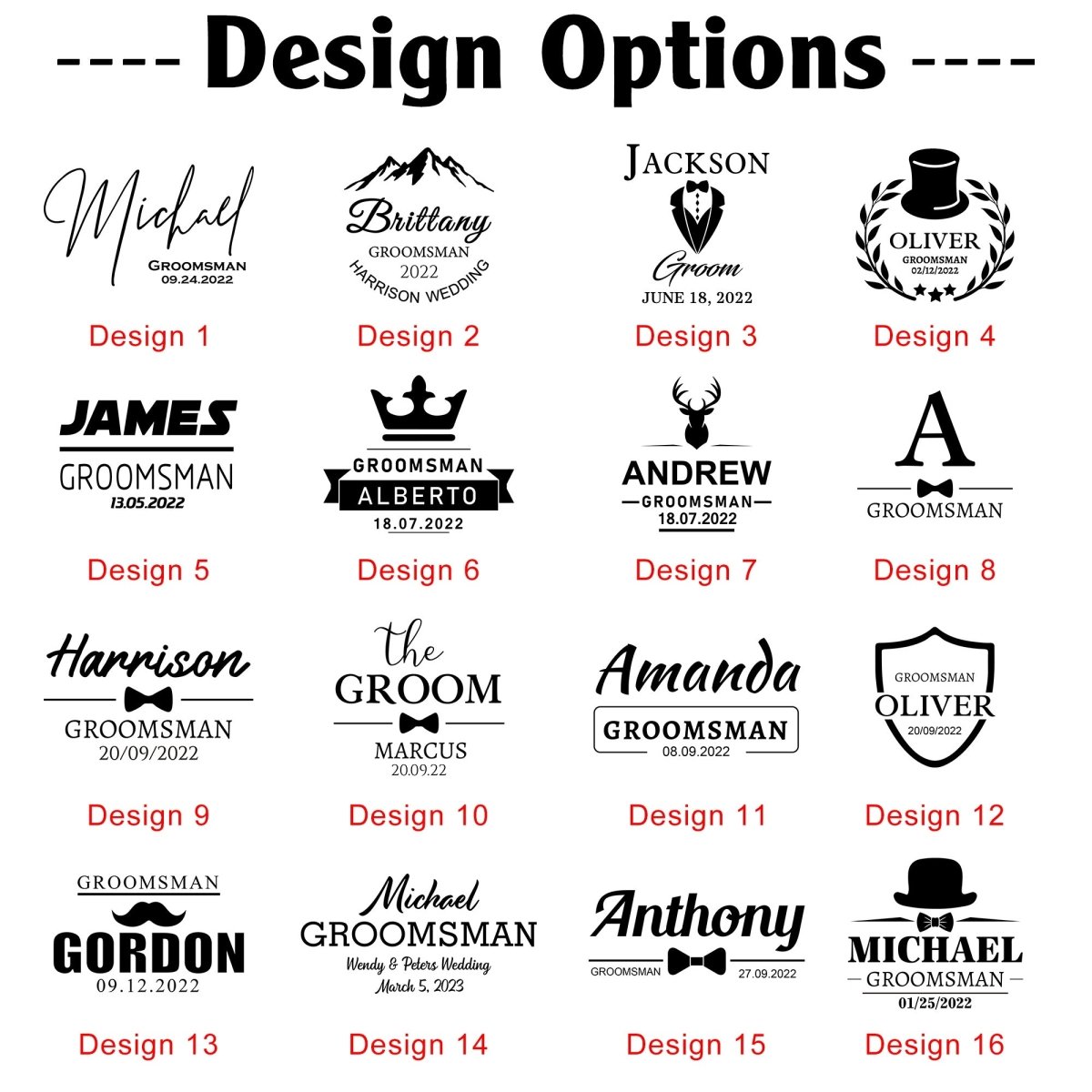 Unique Personalized UV Aviators Customized Sunglasses Gifts for Men by Groovy Guy